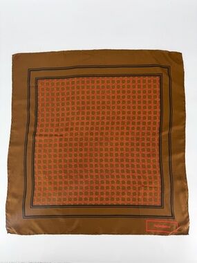 Vintage Yves Saint Laurent Silk Scarf